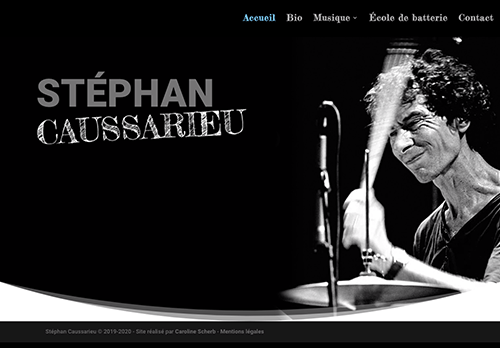 Stéphan Caussarieu - batteur